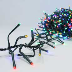 3mm Wide Angle 760 Light LED Firecracker Lights - Multi-Color  SF-1102413