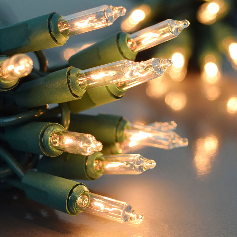 Mainstays 10 Count Clear String Lights Tube Style Decorative