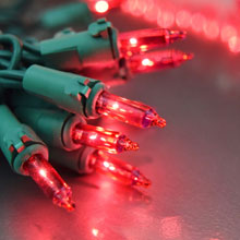 Pink Christmas Lights