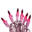 Pink Miniature String Lights - Pink Wire - 50 Count