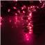 100 Count Fuchsia Miniature Light Set - Black Wire