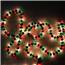 Red Green White Christmas Garland Lights