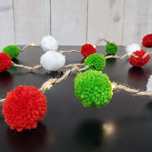 Cotton Ball String Light Set - CW/WW                         FOR-10DW