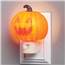 Pumpkin With Face Night Light