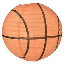 Basketball Shaped Paper Lantern