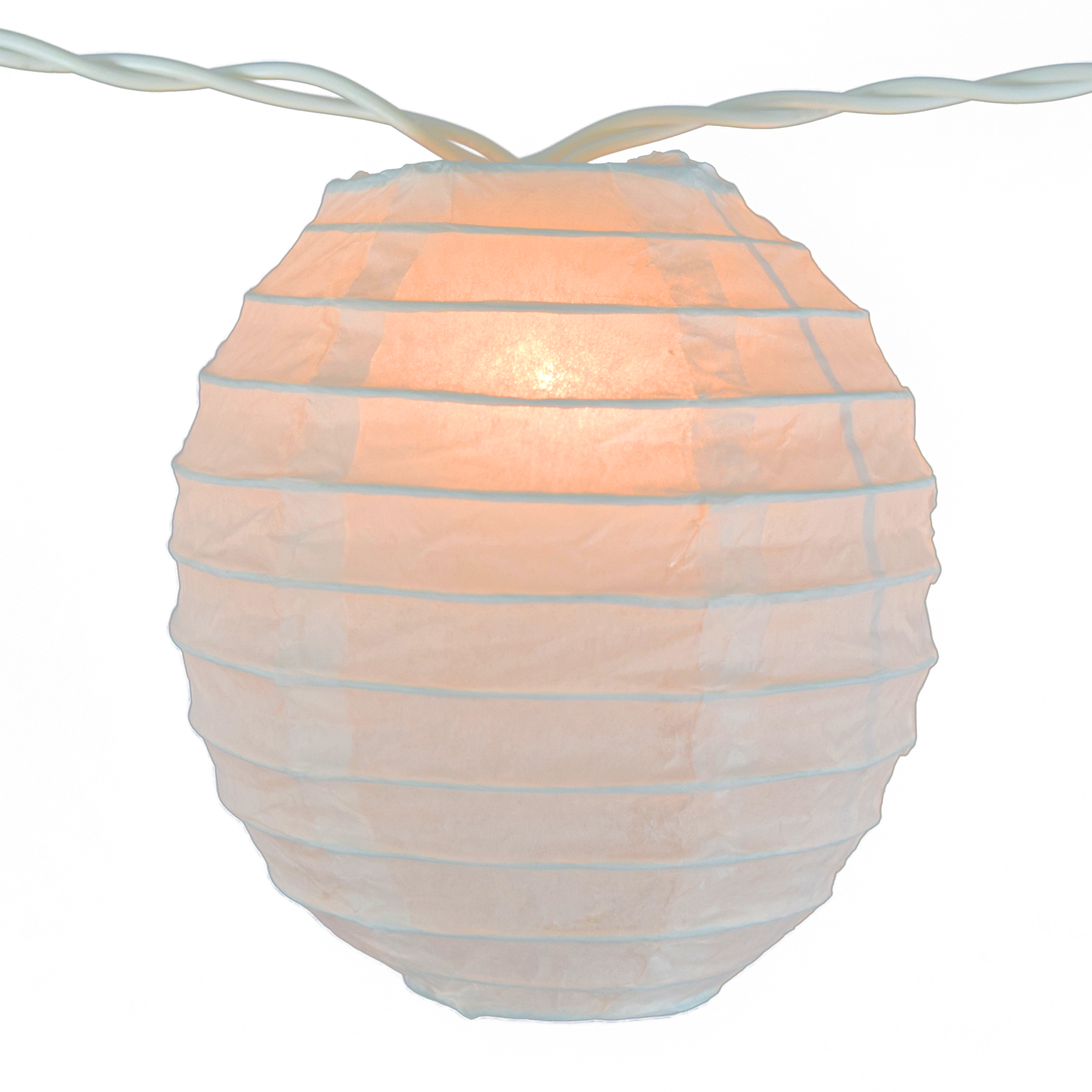 Kawaii Shaped White Paper String Light Lanterns Mini Shade Kawaii Shaped White Paper String Light Lanterns