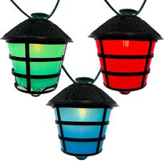 Novelty Party Lights Mason Jar String Lights-Camping-Camper Clear 