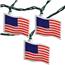 US American Flag Party String Lights