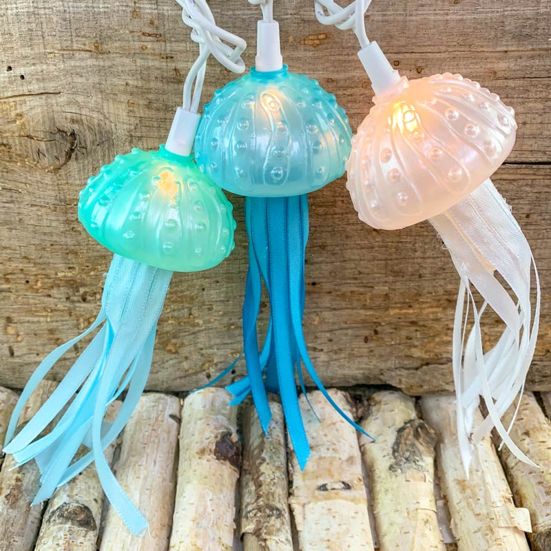 Tropical Jellyfish Party String Lights - 10 Lights
