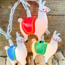 Llama Party String Lights - 10 Lights DE-70309