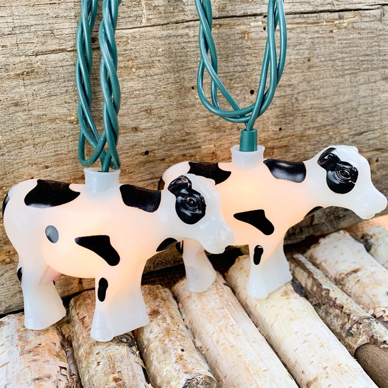 Cow Party String Lights