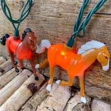 Running Horse Party String Lights