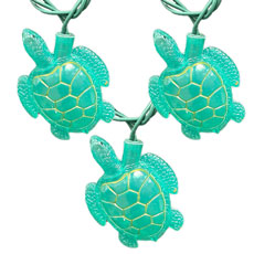 Sea Turtle Party String Lights - Green  UL4371