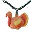 Rustic Roy Gobbler Thanksgiving Turkey Lights