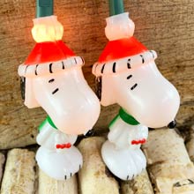 Peanuts Snoopy Christmas Novelty Light Set