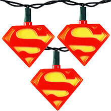 Superman Party String Lights SU9131