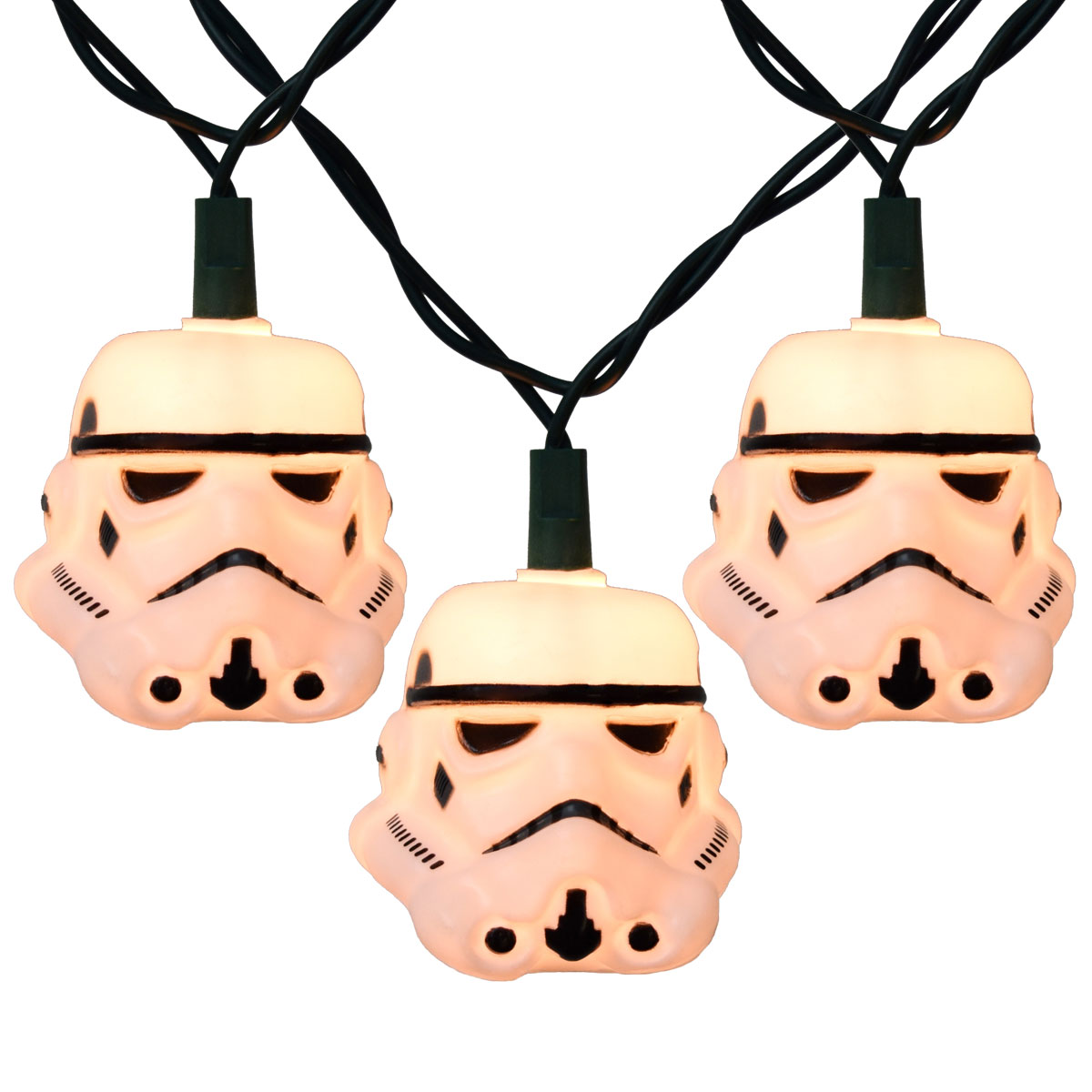 star wars storm trooper party string lights 10 lights