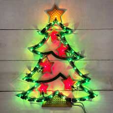 Christmas Tree with Gold Stars 938255