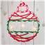 Festive Ornament Window Silhouette