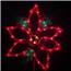 Poinsettia Window Art Light