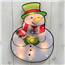 Snowman Shimmer Window & Wall Light Art PD-95181