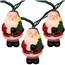 Santa w/ Tree Party String Lights - 10 Lights UL4291