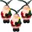 Santa w/ Tree Party String Lights - 10 Lights UL4291