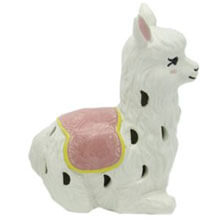 DE-11823P Ceramic Llama Nightlight