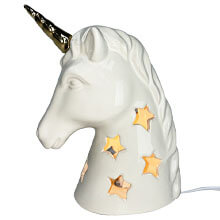 DE-70133 Ceramic Unicorn Nightlight