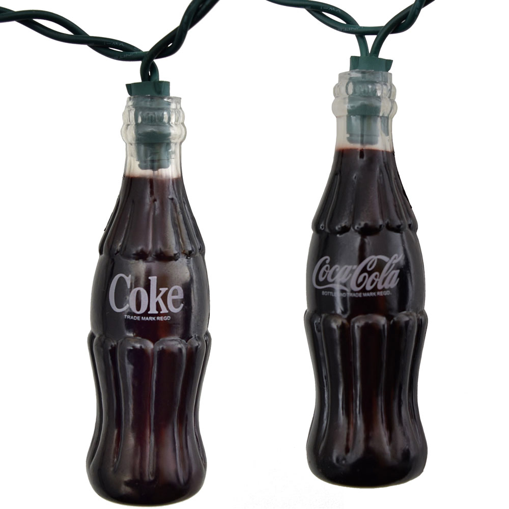 Coca Cola Soda Bottle Party String Lights