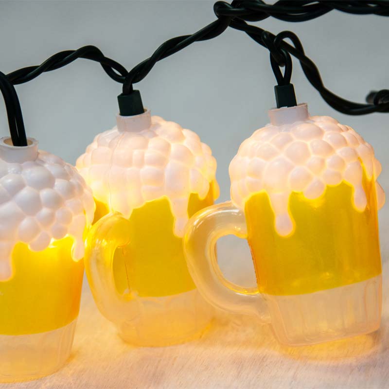 Beer Mug Party String Lights