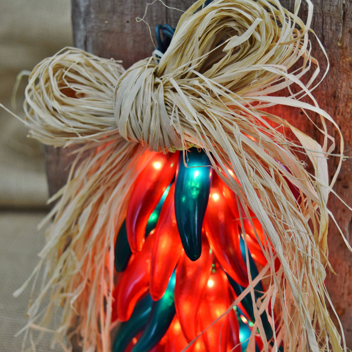 red green chili pepper ristra string lights 35 lights chili pepper lights string