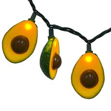 Avocado Party String Lights  UL4337