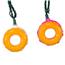 White/Pink Donut String Lights Set