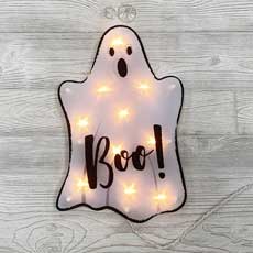 Halloween Ghost BOO! Shimmer Window Decor PD-171290
