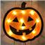 Halloween Jack-O-Lantern Shimmer Window Decor