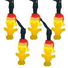 Peanuts Christmas Woodstock Micro String Lights - Battery Operated LED - 10L 916613-WDS