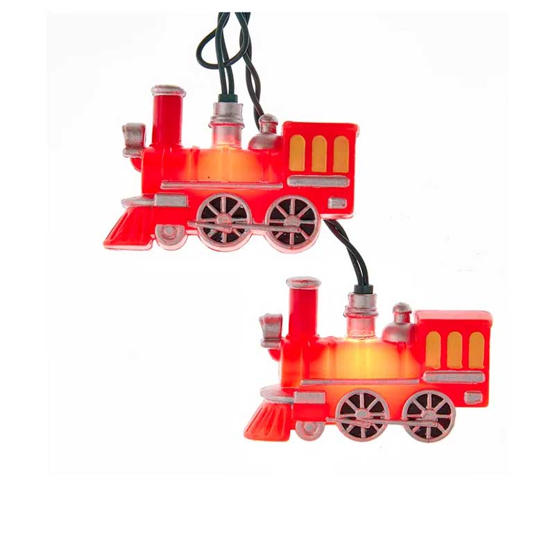 Red Train Light Set - 10 Lights UL4356