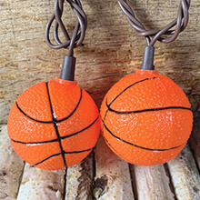 Basketball String Lights                                     DE-70212