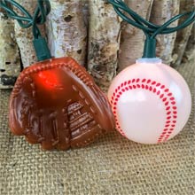 Baseball and Glove String Lights 