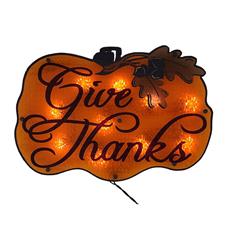 Giving Thanks Shimmer Decor  PD-82370