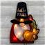 Hello Fall Gnome Shimmer Window Decor PD-171233