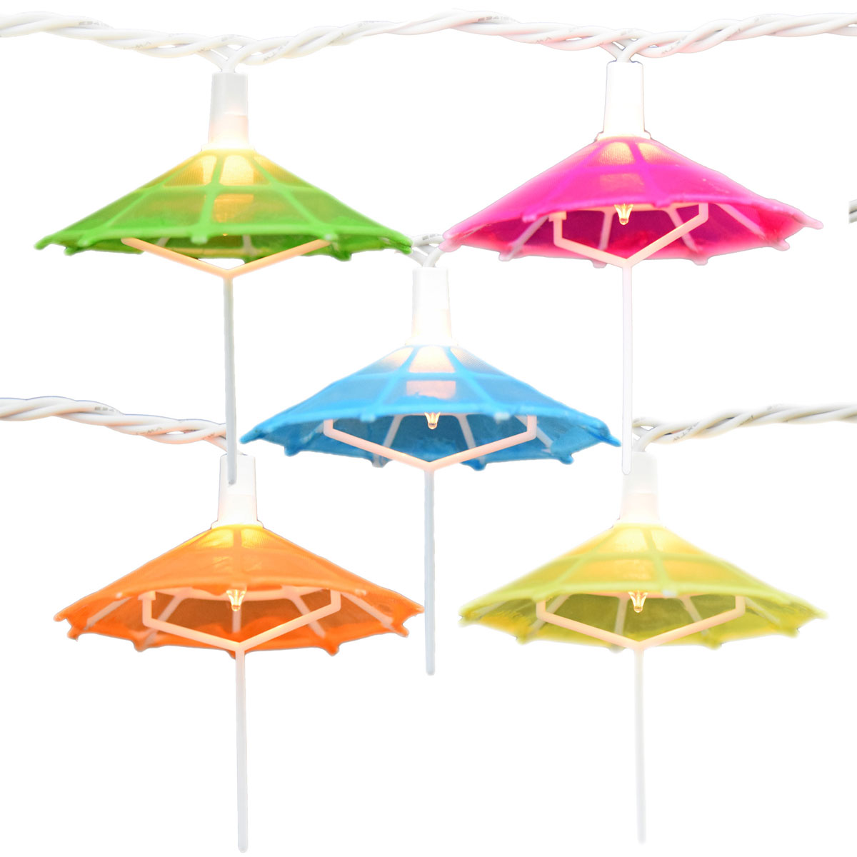 umbrella with string lights