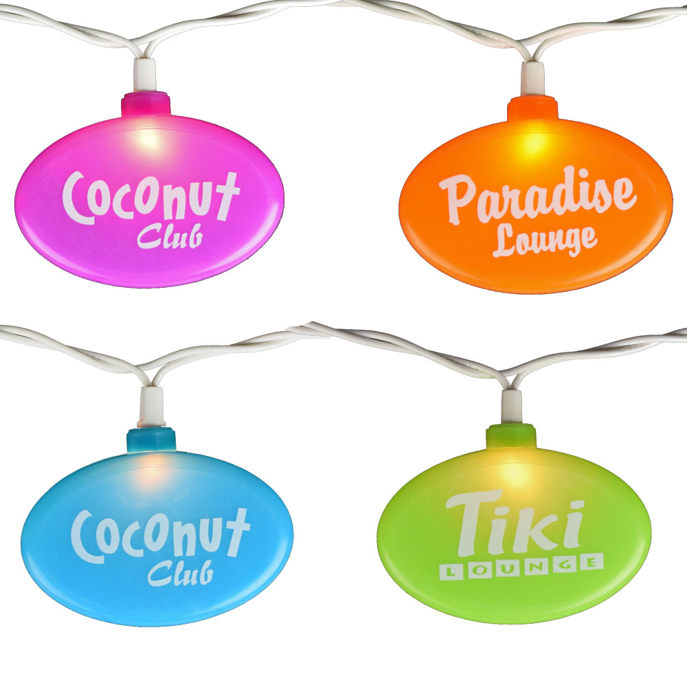 Tiki Lounge Party String Lights Novelty Product Category