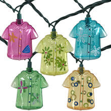 tropical string lights
