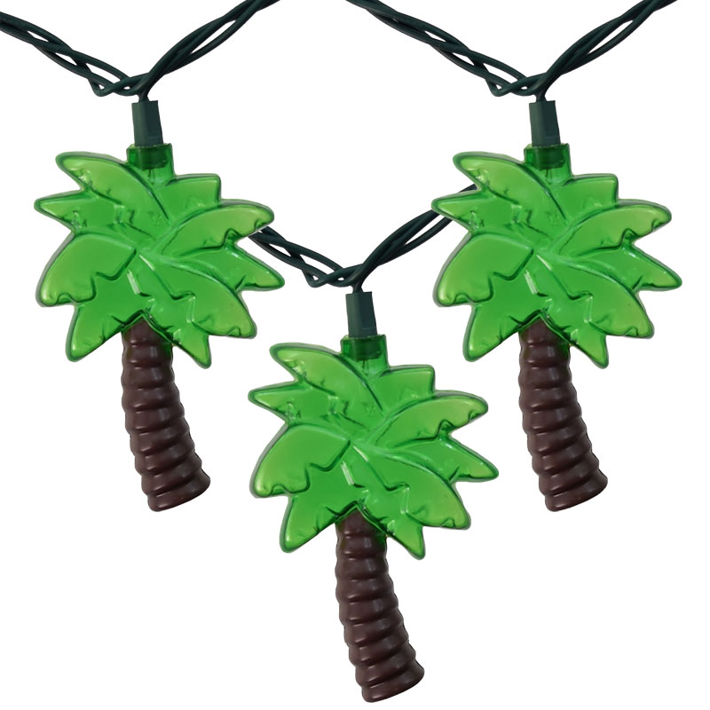 Outdoor Tropical Palm Tree String Lights - Palm Tree Patio String Lights Outdoor Tropical Palm Tree String Lights - Palm Tree Patio String Lights