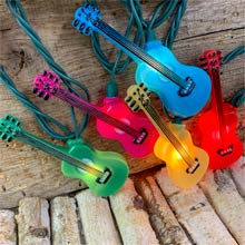 Multi-Color Guitars Party String Lights