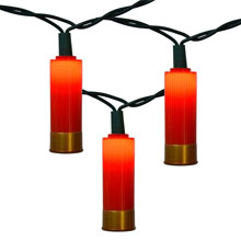 Shotgun Shell Party String Lights