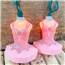 Pink Ballerina Dress Party String Lights