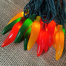 Chili Pepper Light Set - Red, Green & Yellow - 35 Lights VM-V11CP35